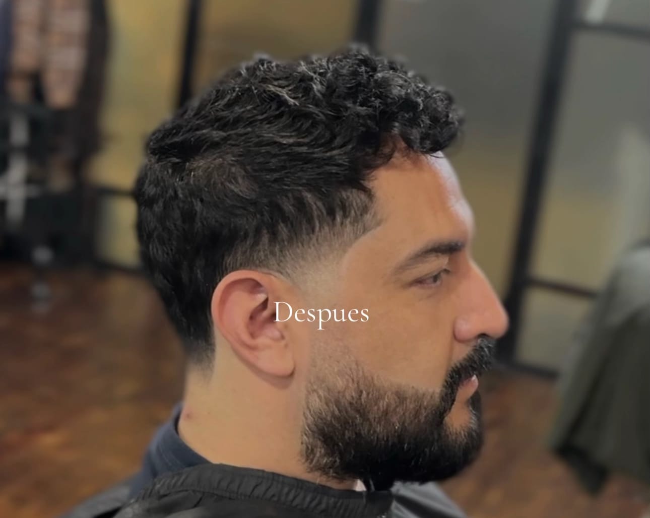 Corte de cabello profesional terminado en Sienna Studio Metepec